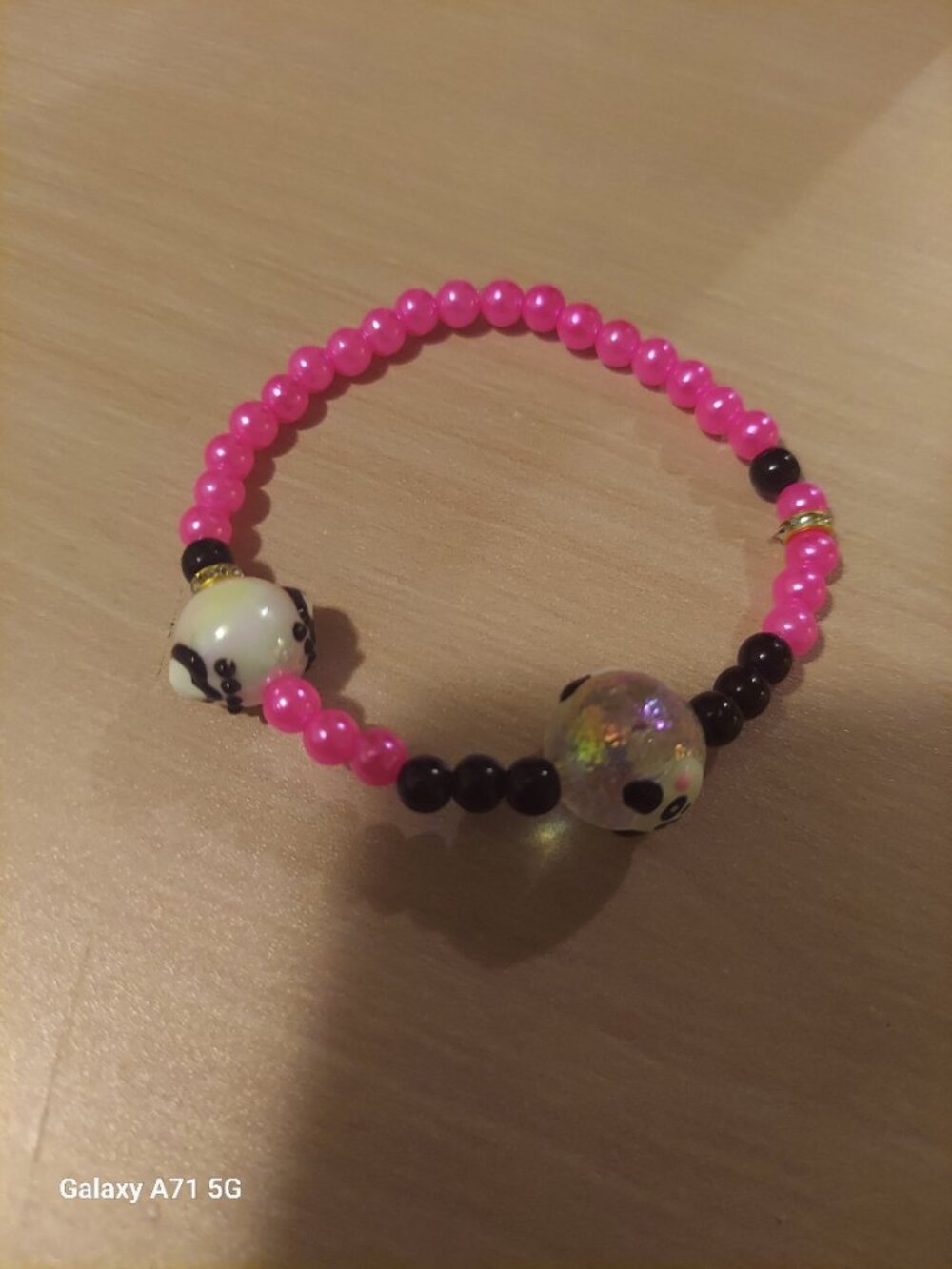 Handmade Bracelet with Unique Bead Accents